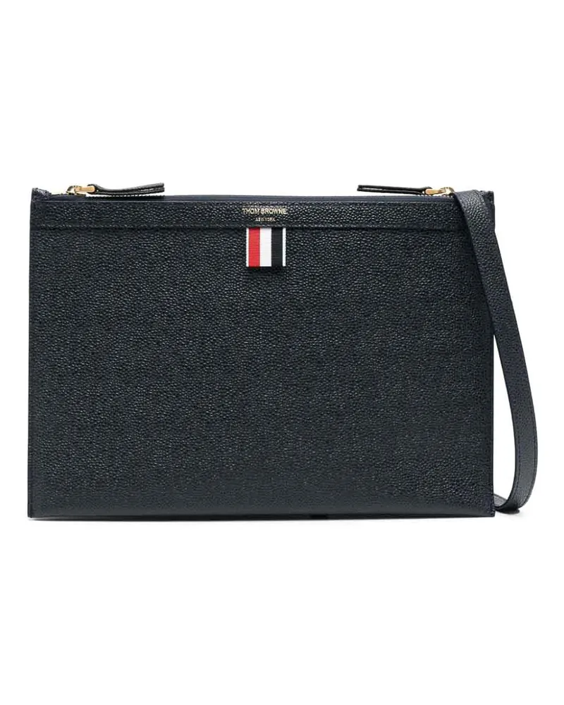 Thom Browne Umhängetasche - Dunkelblau Dunkelblau