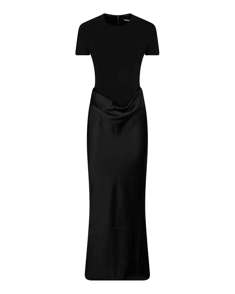 ROTATE Birger Christensen Maxikleid - Schwarz Schwarz
