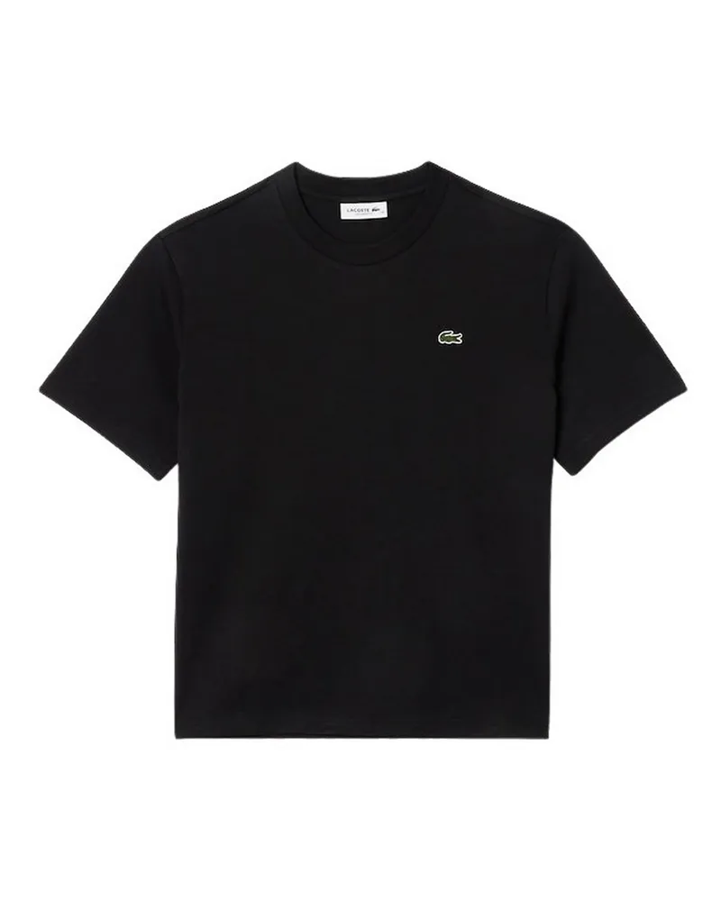 Lacoste T-Shirt - Schwarz Schwarz