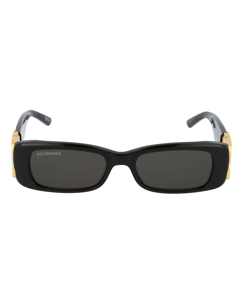 Balenciaga Sonnenbrille - Schwarz Schwarz