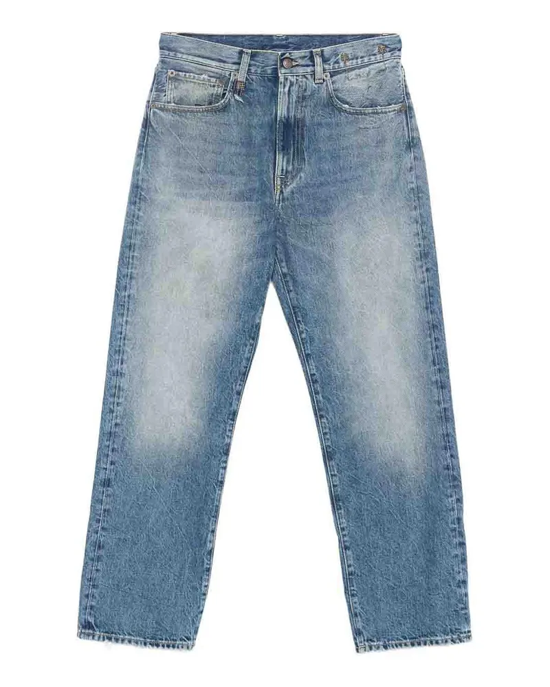 R13 Straight Leg Jeans - Blau Blau