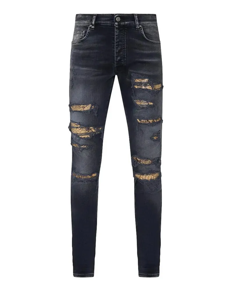 Amiri Skinny Jeans - Schwarz Schwarz
