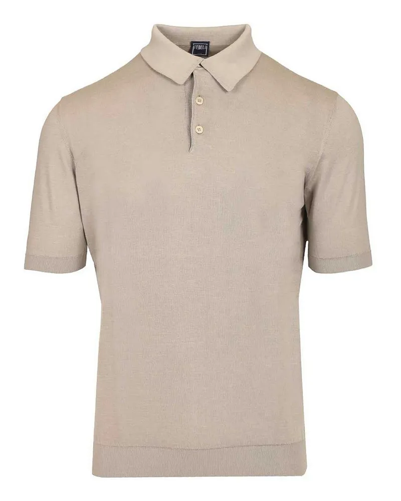Fedeli Poloshirt - Beige Beige