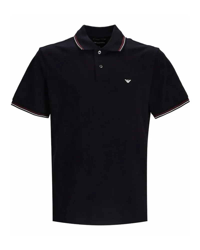 Emporio Armani Rundhalspullover - Blau Blau