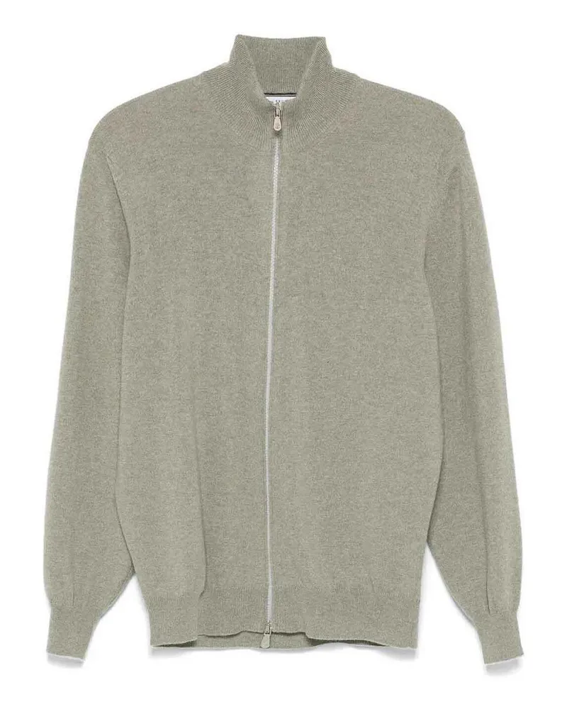 Brunello Cucinelli Cardigan - Grün Grün