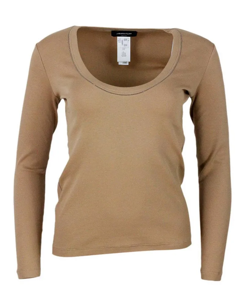 Fabiana Filippi T-Shirt - Braun Braun