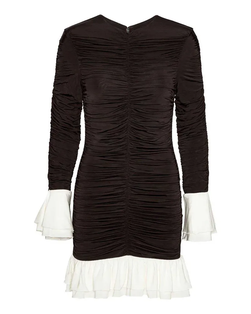 ROTATE Birger Christensen Knielanges Kleid - Weiß Weiß