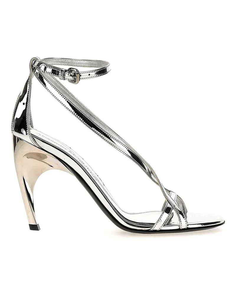 Alexander McQueen Sandalen - Silber Silber