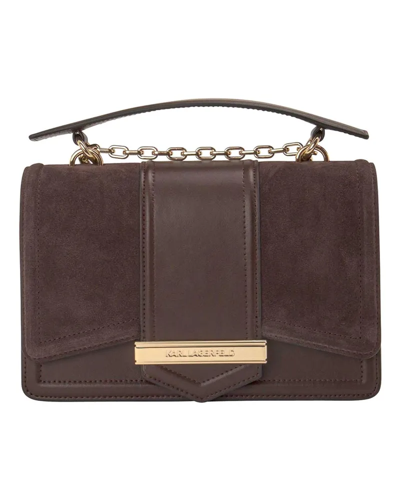 Karl Lagerfeld Schultertasche - Braun Braun