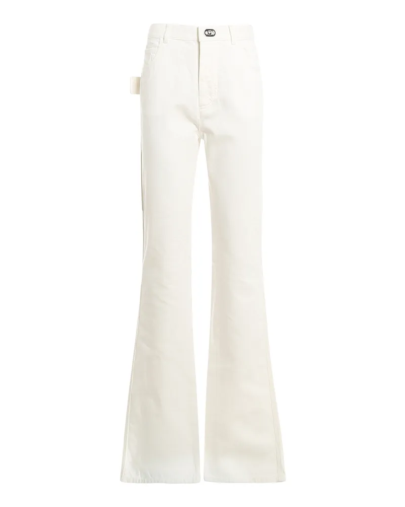 Bottega Veneta Bootcut Jeans - Weiß Weiß