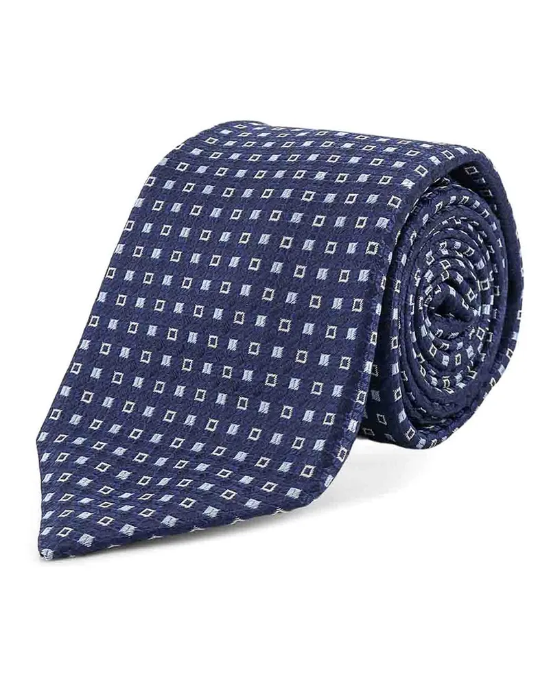 Kiton Krawatte - Blau Blau