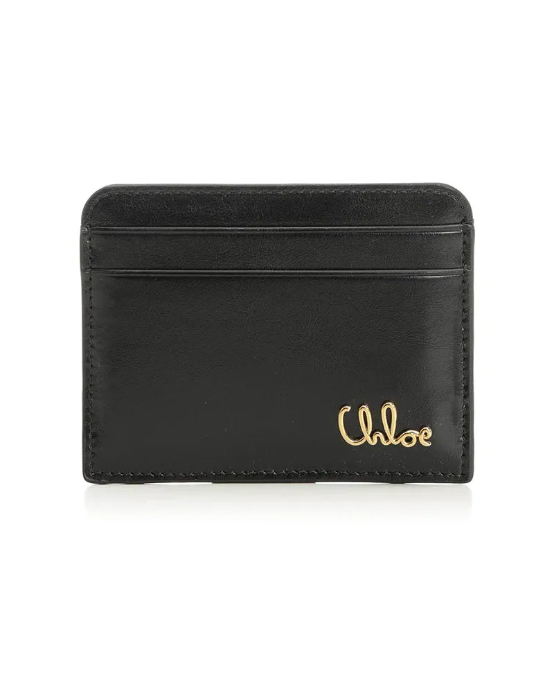 Chloé Portemonnaie - Schwarz Schwarz