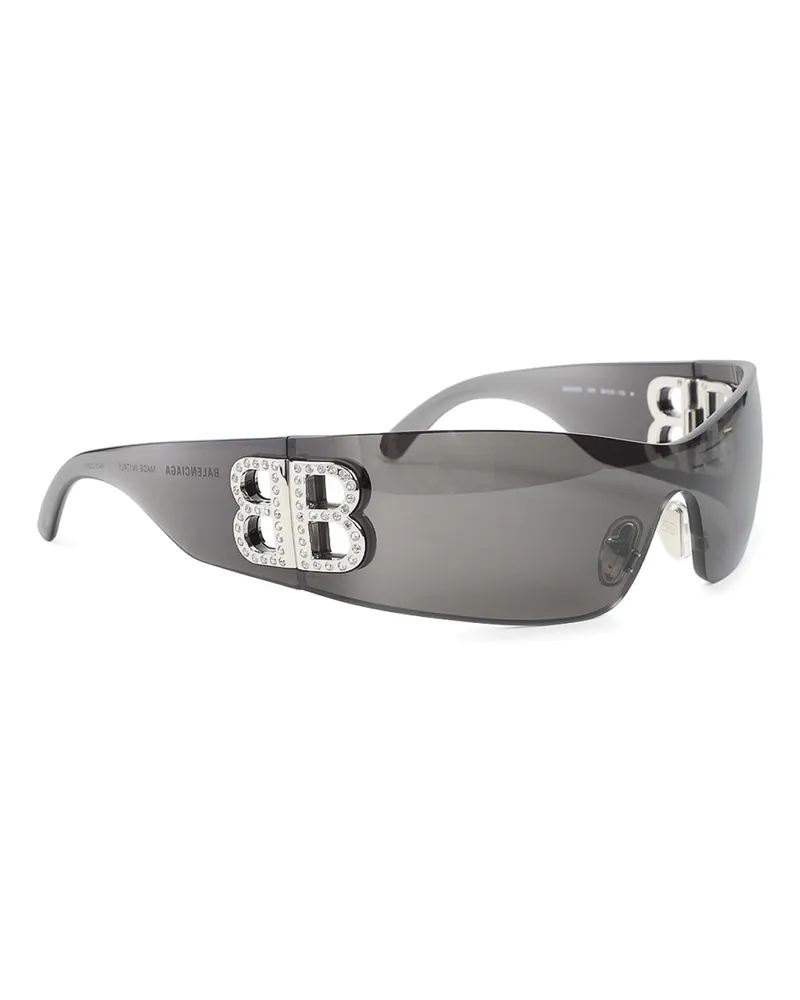 Balenciaga Sonnenbrille - Schwarz Schwarz
