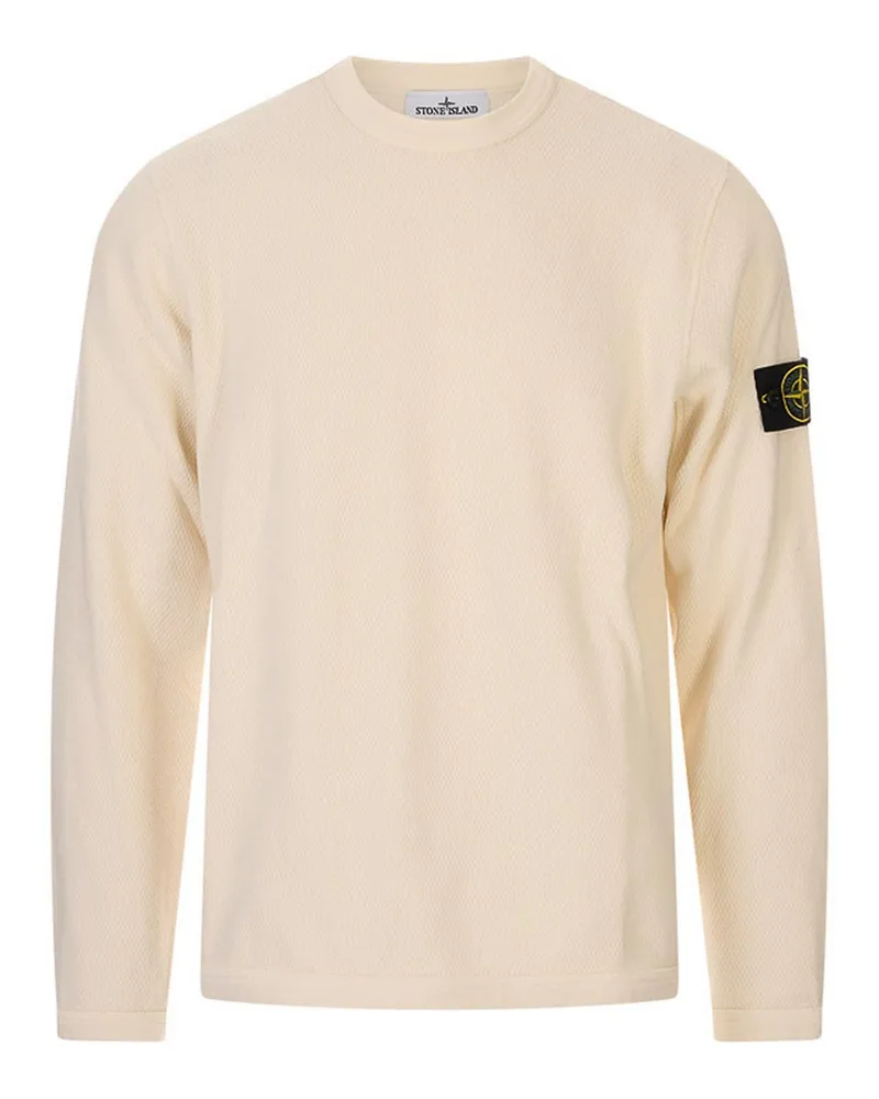 Stone Island Sweatshirt - Weiß Weiß