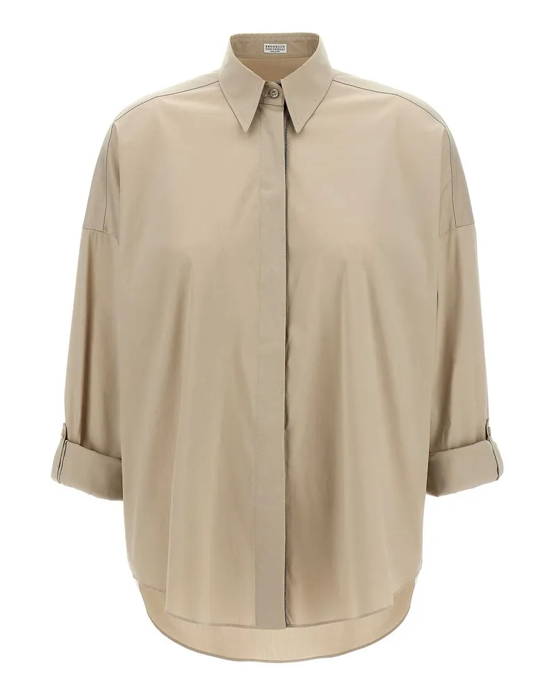 Brunello Cucinelli Hemd - Beige Beige