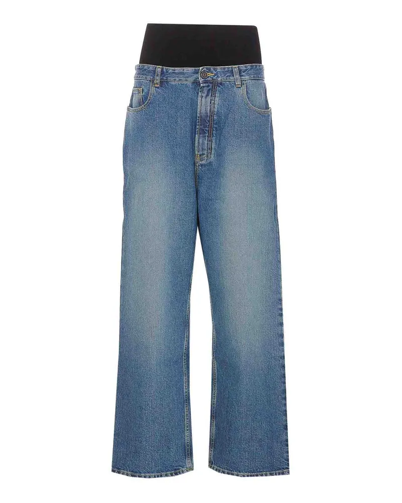 Alaïa Casual Hose - Blau Blau