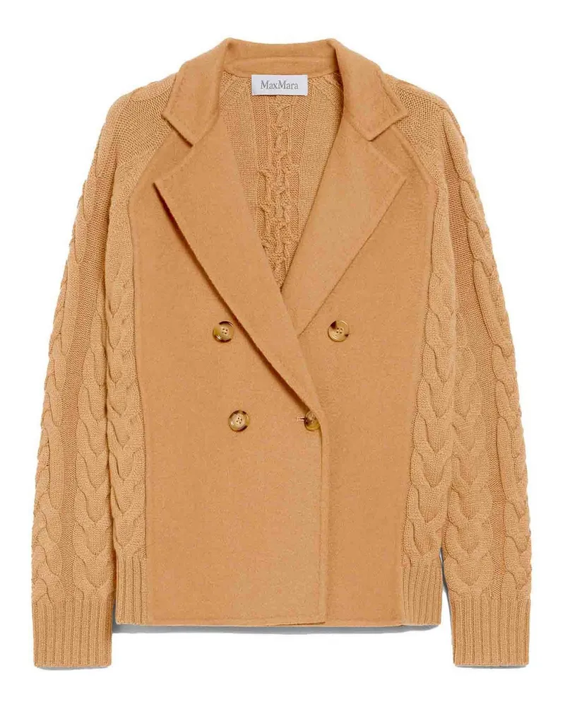 Max Mara Kurzer Mantel - Camel Camel