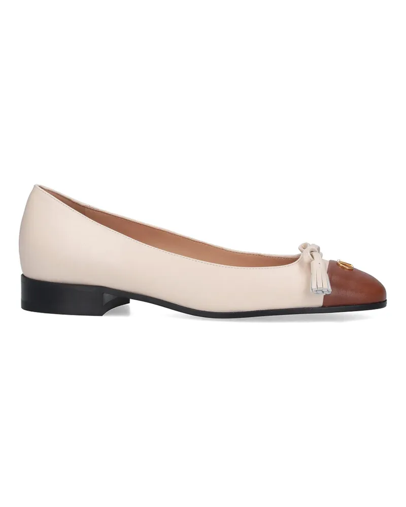 Valentino Garavani Ballerinas - Weiß Weiß