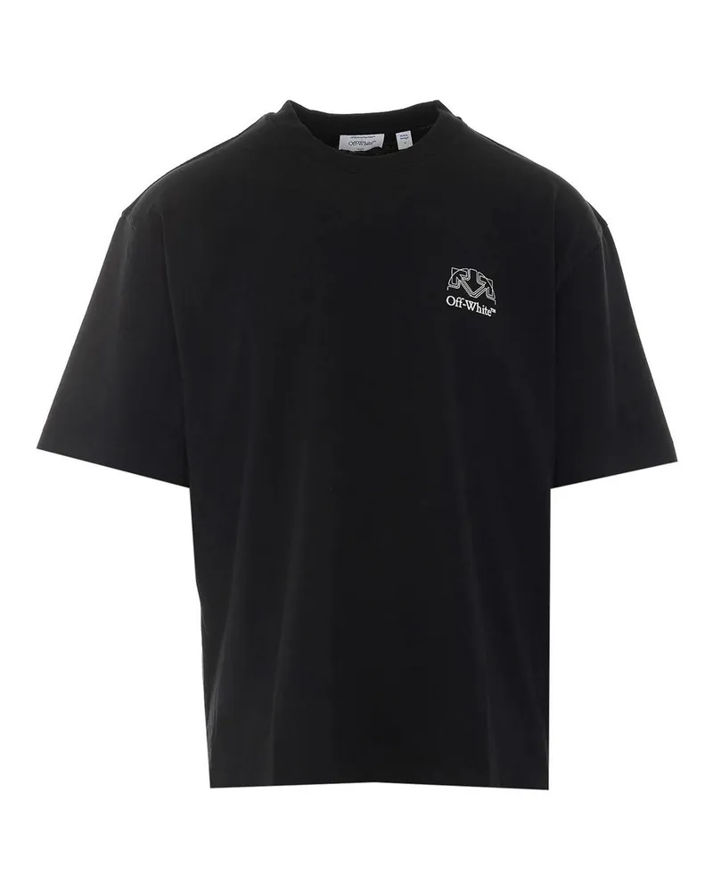 OFF-WHITE T-Shirt - Schwarz Schwarz