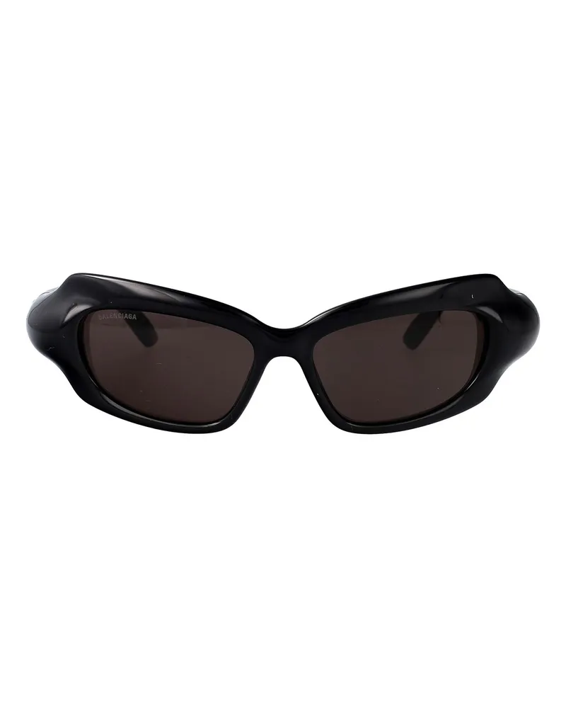 Balenciaga Sonnenbrille - Schwarz Schwarz