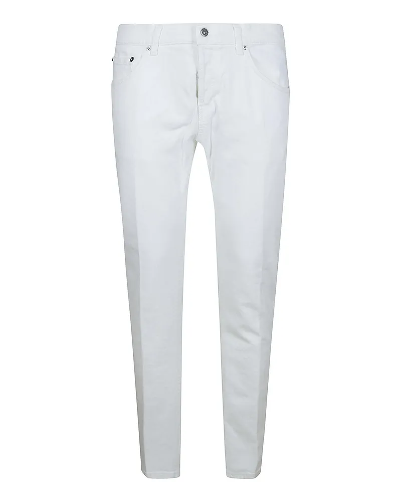 Dondup Straight Leg Jeans - Weiß Weiß