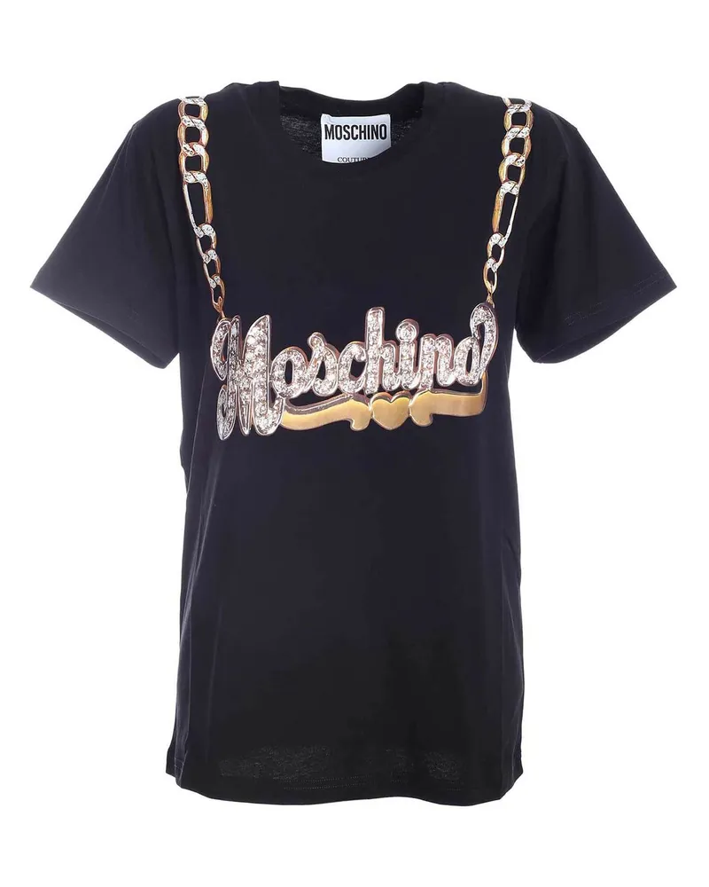 Moschino T-Shirt - Schwarz Schwarz