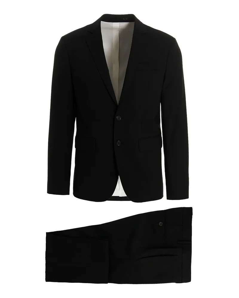 Dsquared2 Eleganter Anzug - Schwarz Schwarz
