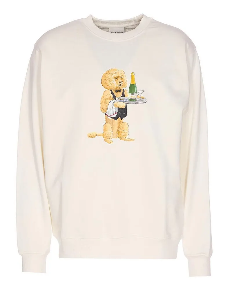 Drôle de Monsieur Sweatshirt - Weiß Weiß