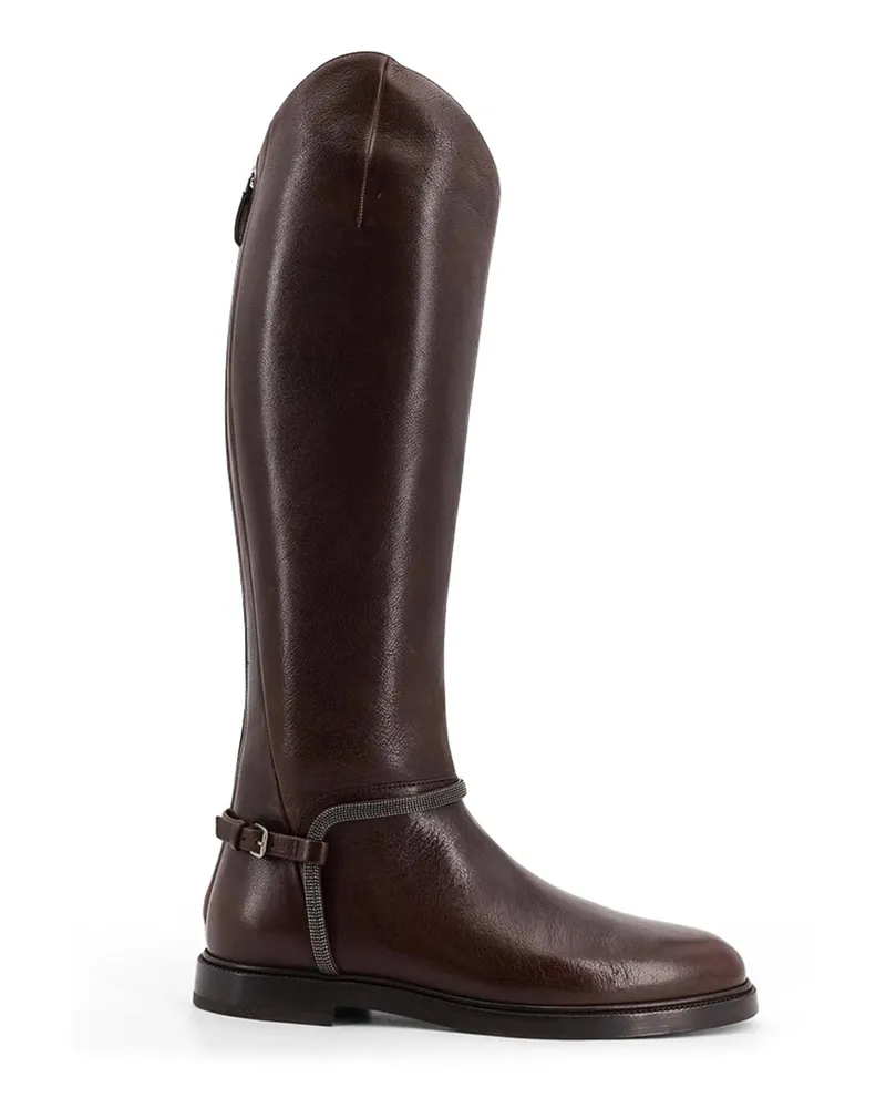 Brunello Cucinelli Stiefel - Braun Braun