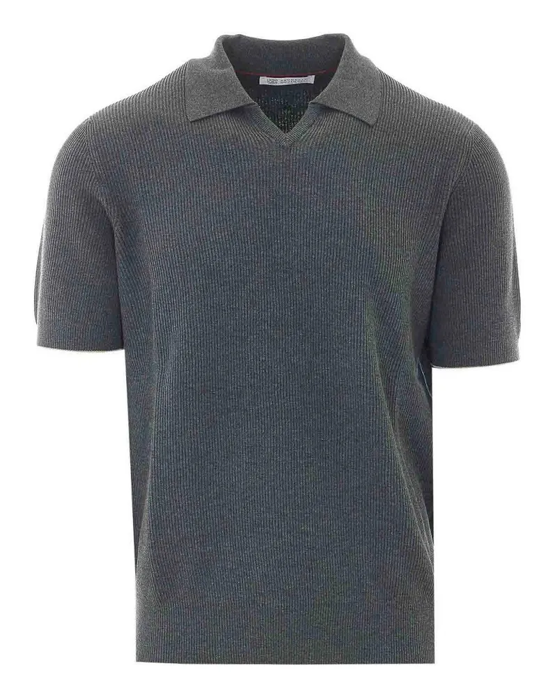Brunello Cucinelli Poloshirt - Grau Grau