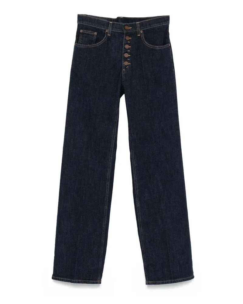 Dondup Bootcut Jeans - Blau Blau