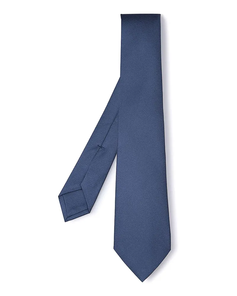 Kiton Krawatte - Blau Blau