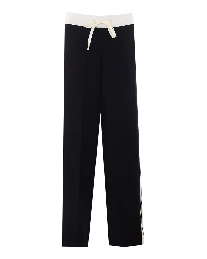 Elisabetta Franchi Casual Hose - Schwarz Schwarz