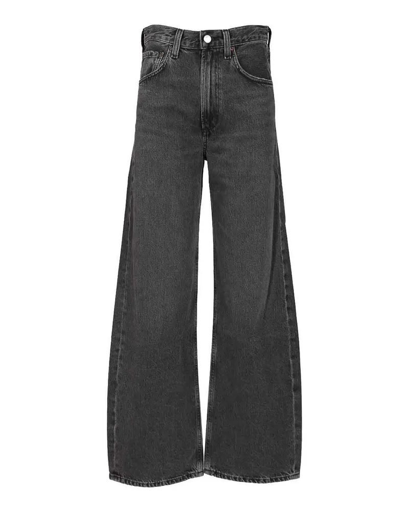 AGOLDE Schlagjeans - Schwarz Schwarz