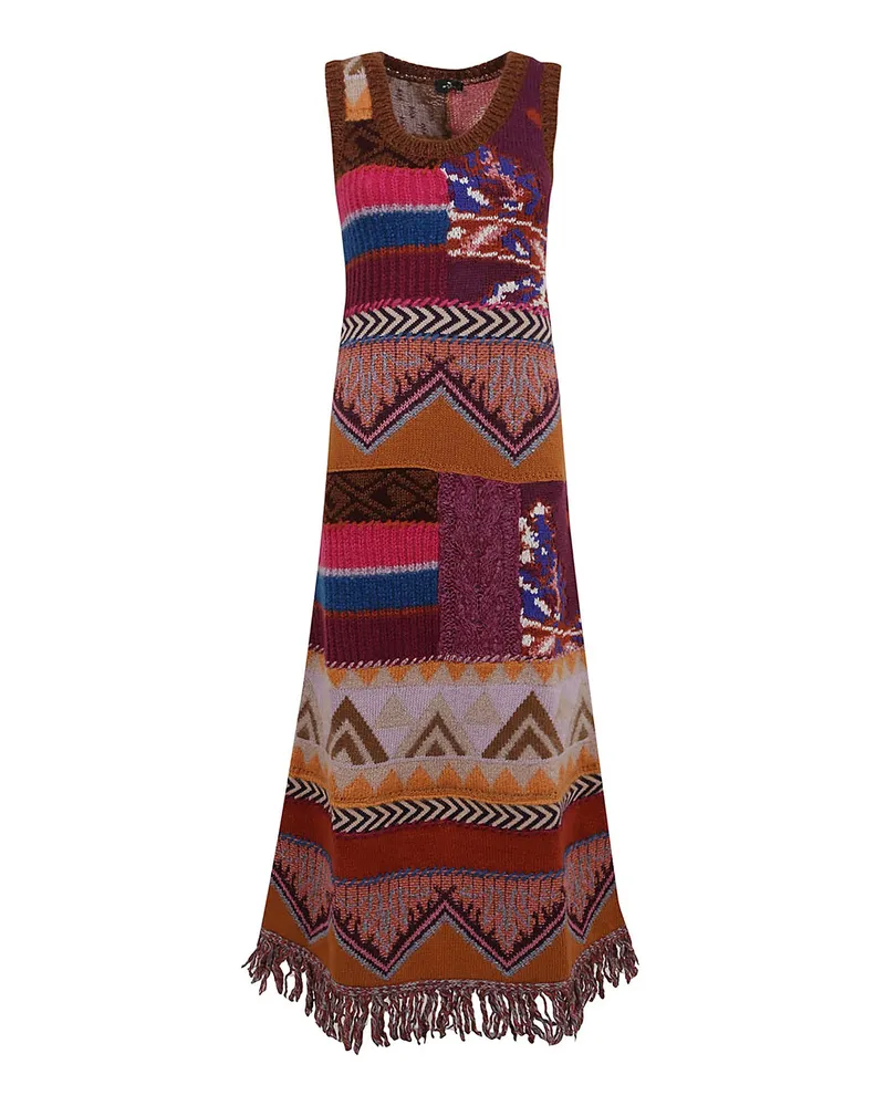 Etro Maxikleid - Bunt Bunt