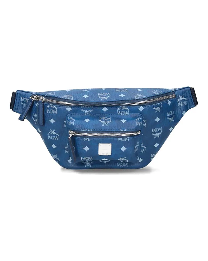 MCM Bauchtasche - Blau Blau