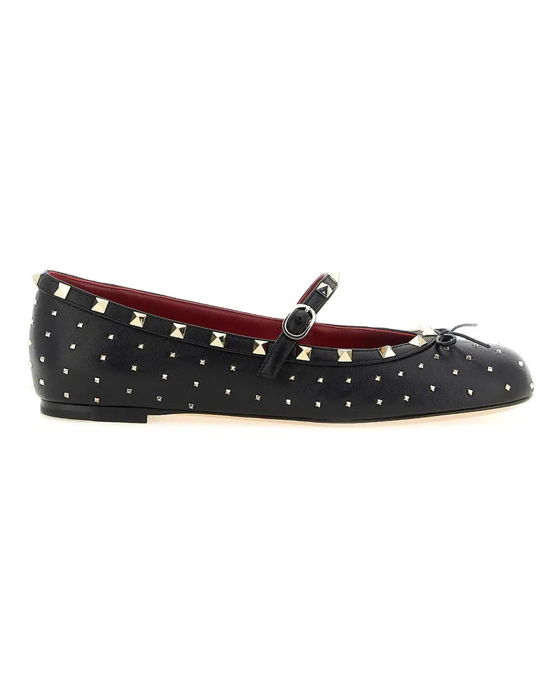 Valentino Garavani Ballerinas - Schwarz Schwarz