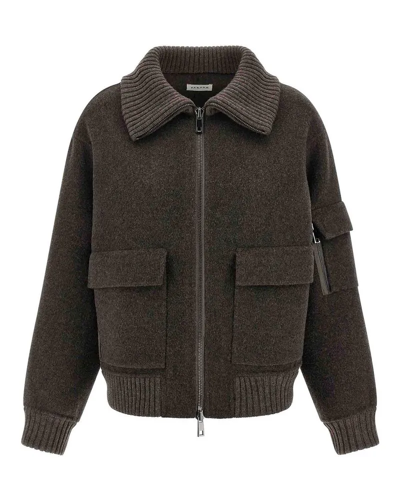 P.A.R.O.S.H. P. A.R. O.S. H. Casualjacke - Braun Braun