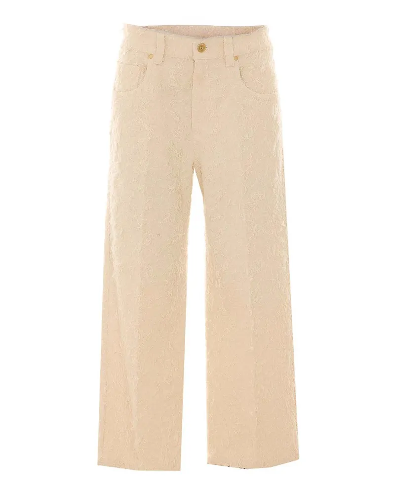 Brunello Cucinelli Casual Hose - Weiß Weiß