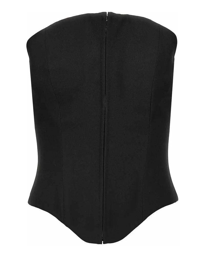 Alexander McQueen Top - Schwarz Schwarz
