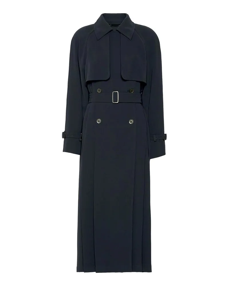 Max Mara Trenchcoat - Blau Blau