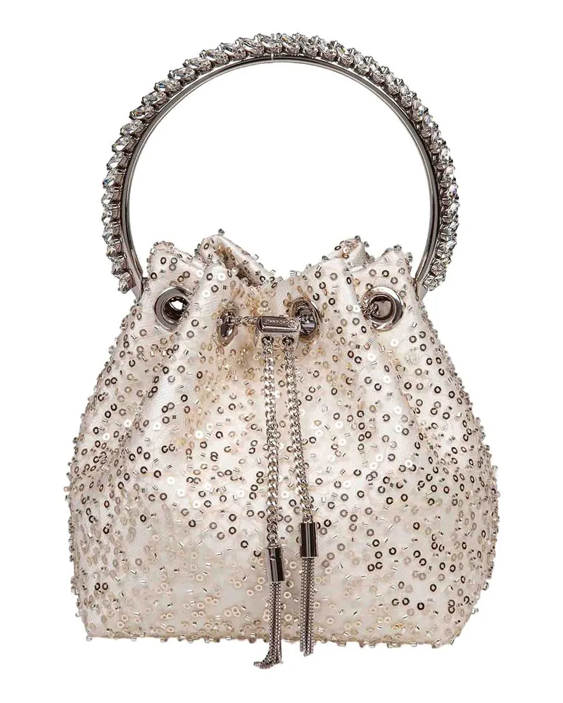 Jimmy Choo Umhängetasche - Weiß Weiß