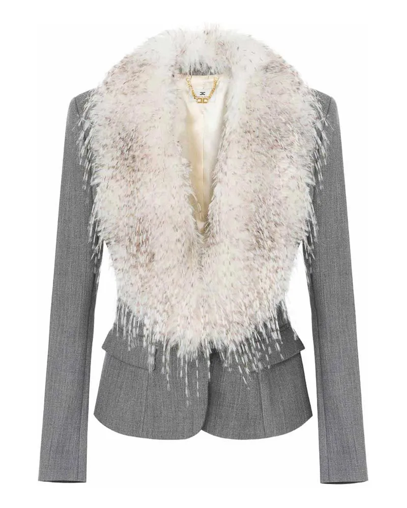 Elisabetta Franchi Blazer - Grau Grau