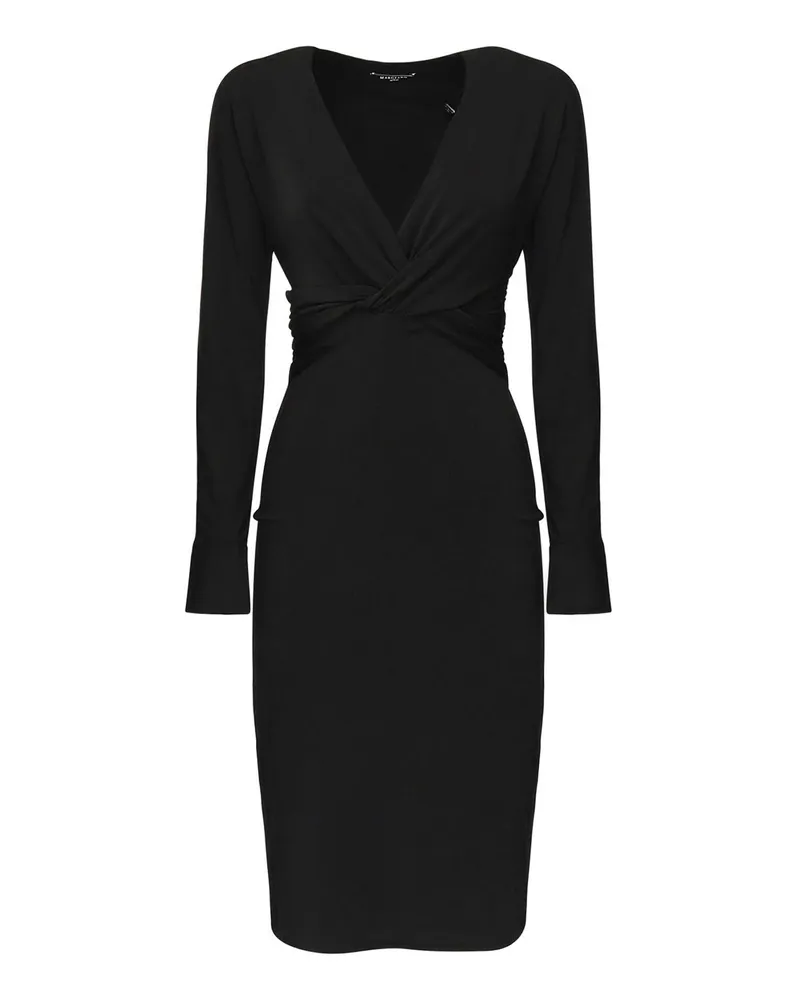 MARCIANO Los Angeles Knielanges Kleid - Schwarz Schwarz