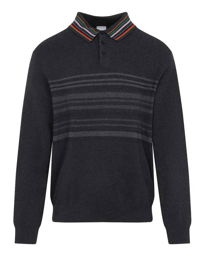Paul Smith Rundhalspullover - Schwarz Schwarz