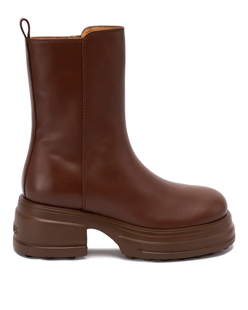 TOD'S Stiefel - Beige Braun