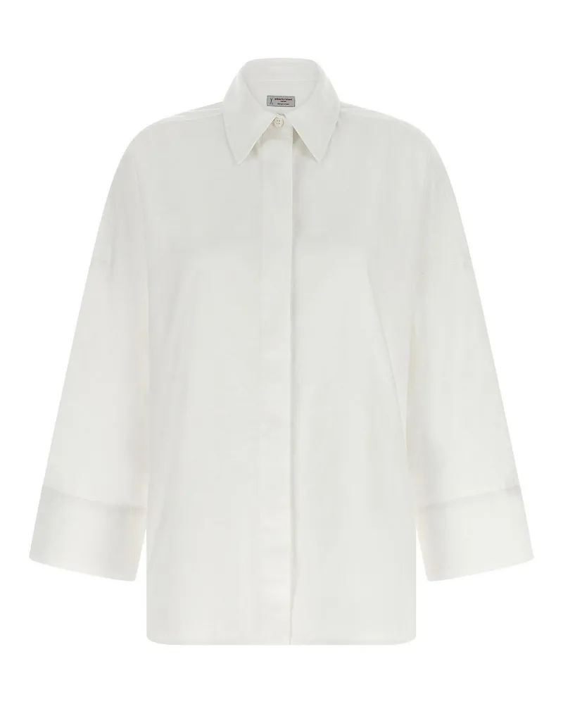 Alberto Biani Hemd - Weiß Weiß