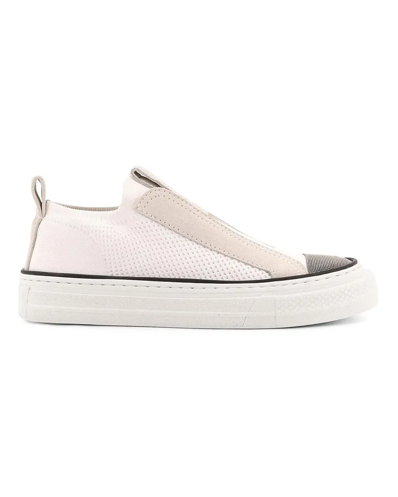 Brunello Cucinelli Sneaker - Weiß Weiß