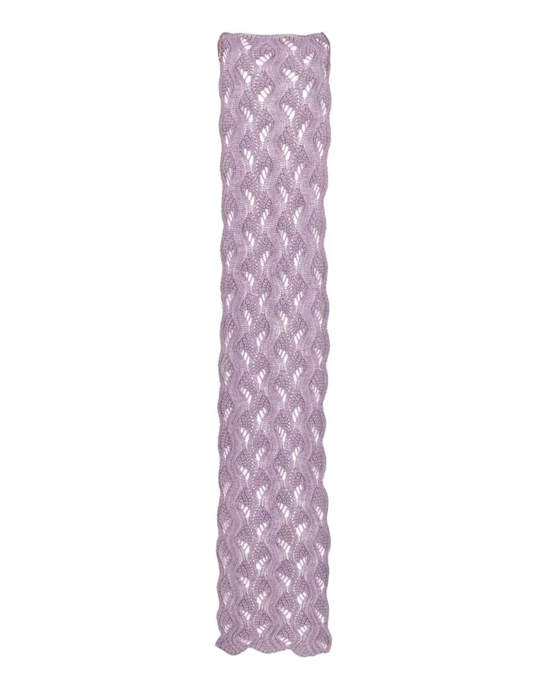 Mila Schön Schal - Lila Lila