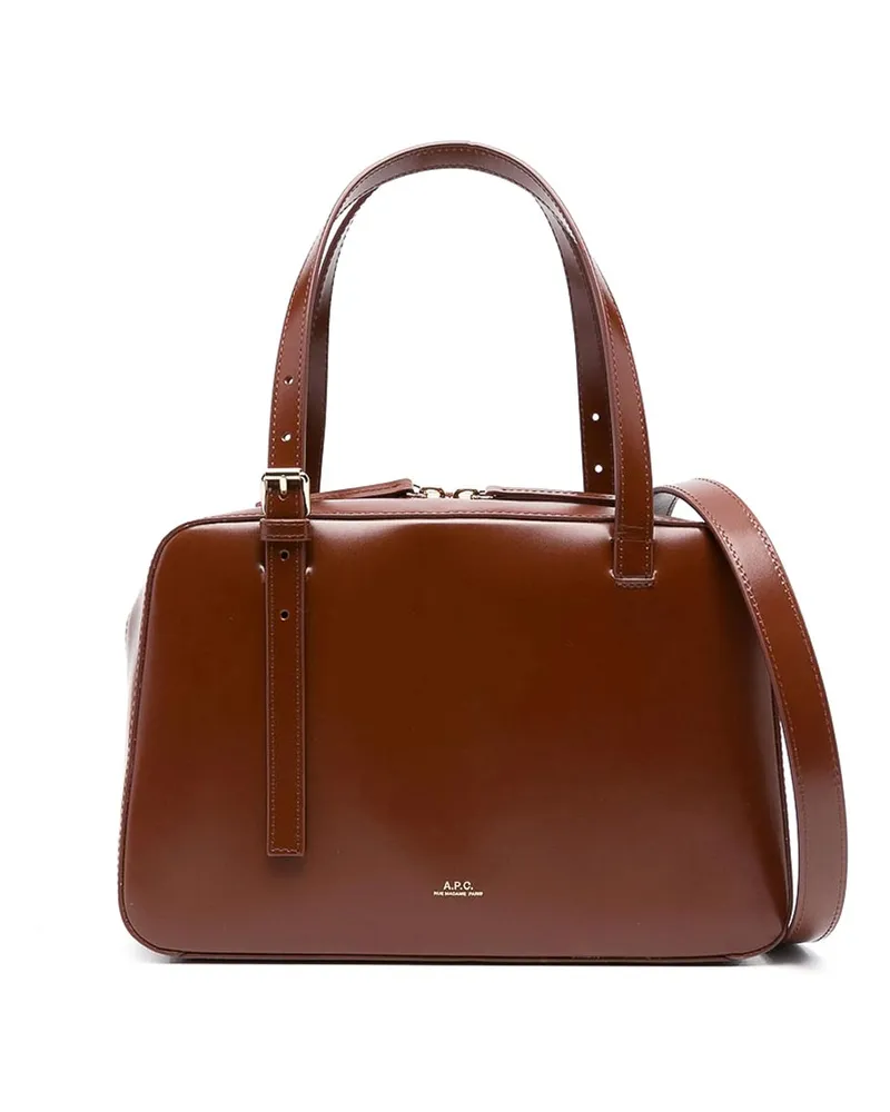 A.P.C. A. P.C. Umhängetasche - Braun Braun